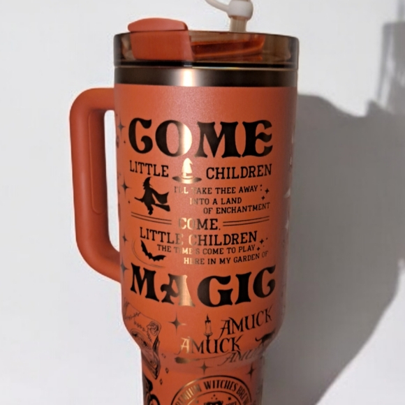 Limited Edition Hocus Pocus Pumpkin Spice Engraved Stanley 40 oz Tumbler - Picture 2 of 4